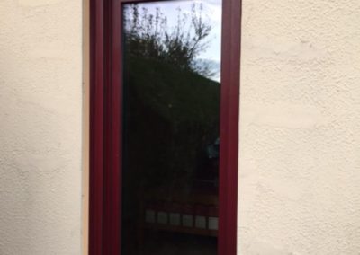 porte fenêtre PVC couleur